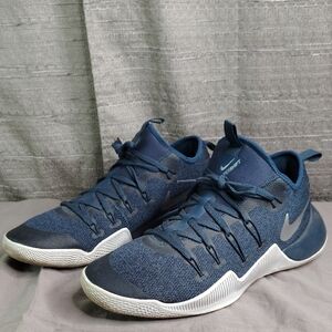 Nike ZOOM Hypershift Sneakers Mens Size 12 Navy Blue Basketball‎  844369-410